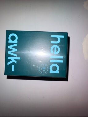 Hella Awk- Card Game - Teal